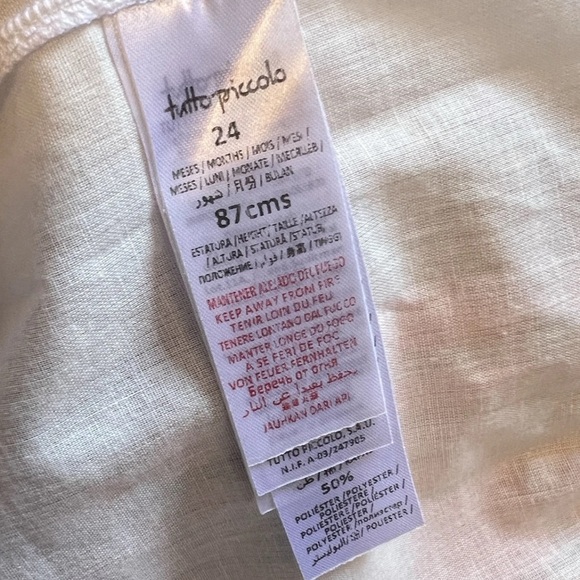 Tutto Piccolo Smocked Plaid Dress Red Girl’s 24 Months 2T Collared Holiday Party - Picture 15 of 16